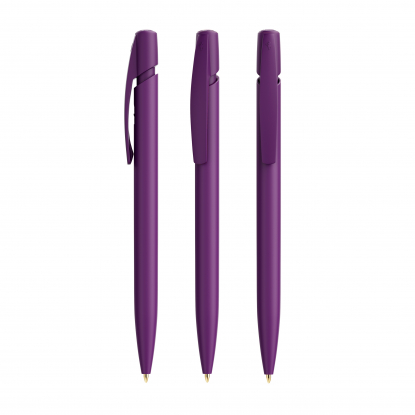 Шариковая ручка Bic Media Clic, тёмно-фиолетовая