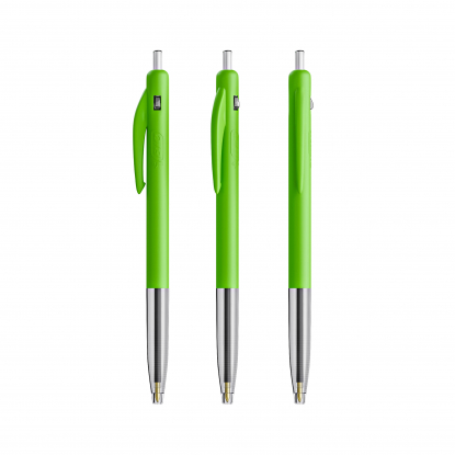 Шариковая ручка Bic M10, зелёное яблоко