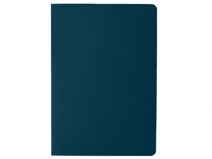 Блокнот в гибкой обложке A5 Виспи 2.0 в клетку, темно-синий