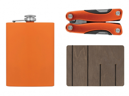 Подарочный набор Путешественник 2.0, оранжевый