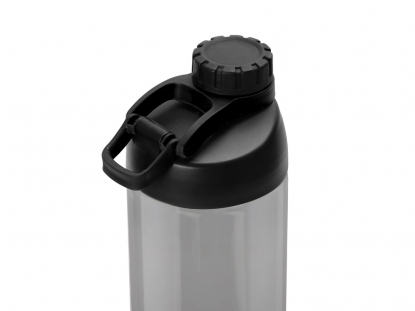 Спортивная бутылка для воды с держателем Biggy, черная
