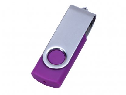 Флеш-карта Флэш С1, USB 2.0, фиолетовая