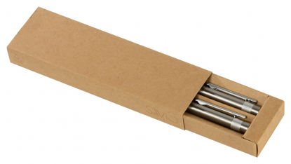 Футляр для 2 ручек из переработанного картона Recycard, пример использования