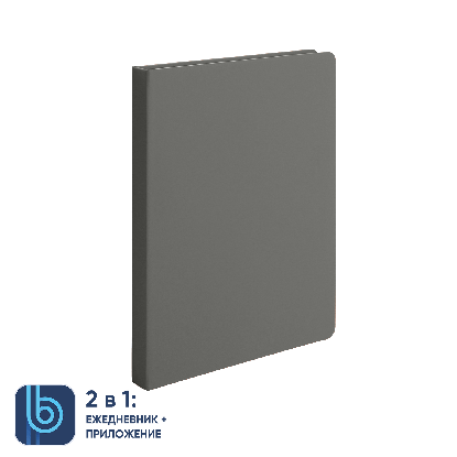 Ежедневник Bplanner.02, серый