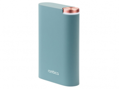 Внешний аккумулятор NEO Alfa Neptune, 8000mAh, голубой, вид сбоку