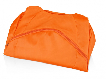 Рюкзак складной Compact, оранжевый, сложенный