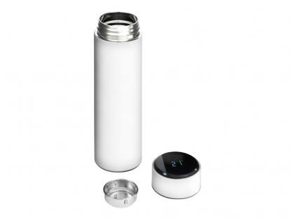 Вакуумный термос Module X с индикатором температуры, белый