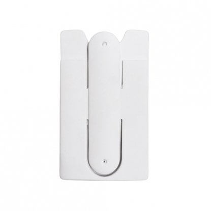 Держатель карт на телефоне Skat, белый