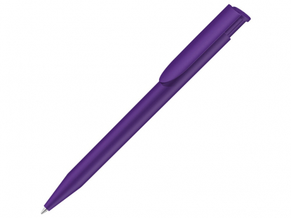 Ручка пластиковая шариковая Happy, фиолетовая
