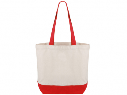 Сумка для шоппинга Cotton из переработанного хлопка, 280 г/м2, красная