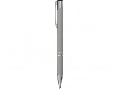 Ручка металлическая шариковая C1 soft-touch, серая