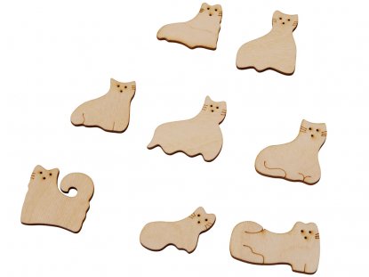 Деревянная головоломка Catgram