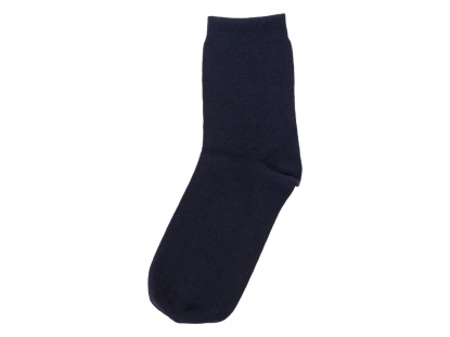 Носки однотонные Socks, мужские, темно-синие