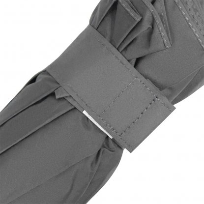 Зонт складной автоматический обратного сложения Forest Liverpool Reverse Safeclosing, серый