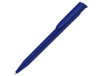 Ручка пластиковая шариковая Happy, темно-синяя