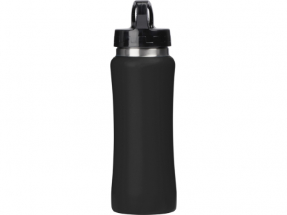 Бутылка для воды Bottle C1, soft touch, черная