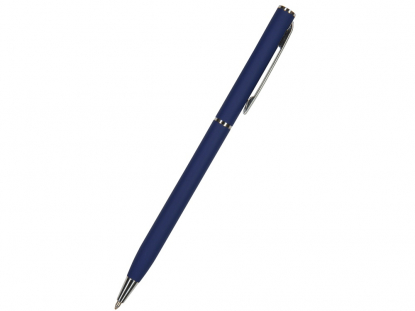 Ручка металлическая шариковая Palermo, темно-синяя