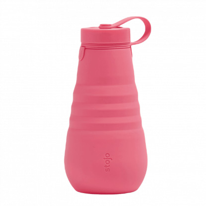 Бутылка Stojo 590, ярко-розовая