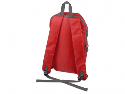 Рюкзак Fab, красный, вид сзади