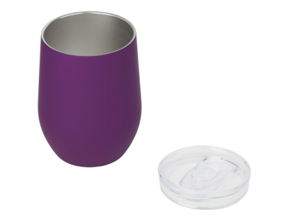 Термокружка Vacuum mug C1, soft touch, фиолетовая