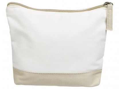 Косметичка хлопковая Cotton, бежевая