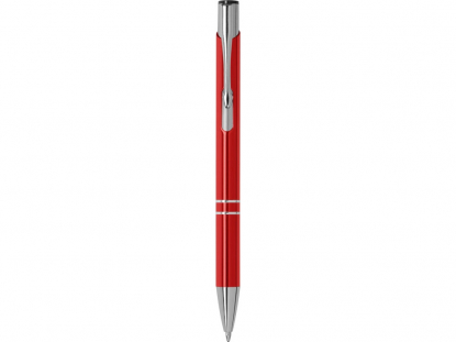 Ручка металлическая шариковая Legend, красная