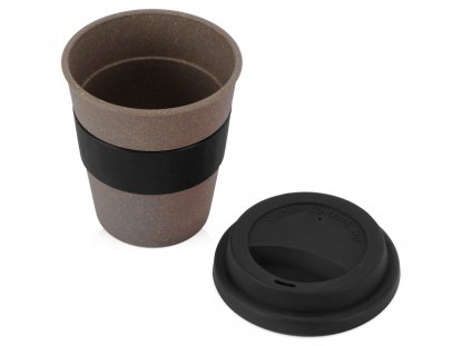 Стакан из бамбукового волокна Café, черный