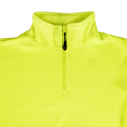 Толстовка флисовая MALMO 185, желтая, воротник