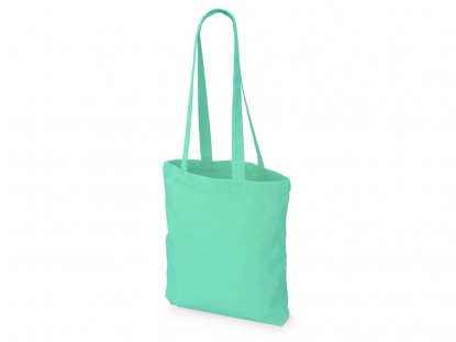 Сумка из плотного хлопка Carryme 220, мятная, общий вид