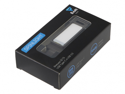 USB3.0/ Type-C флешка 2в1 на 64 ГБ Спинлайт с подсветкой