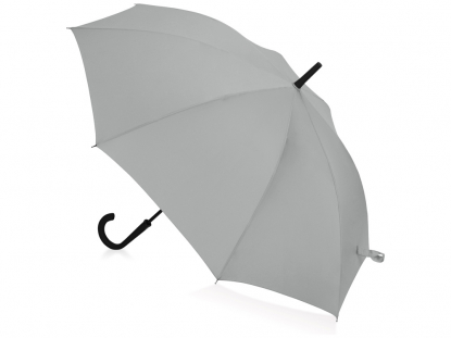 Зонт-трость Bergen, серый, купол