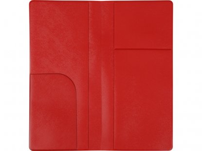 Дорожный органайзер Weekend, красный, открытый