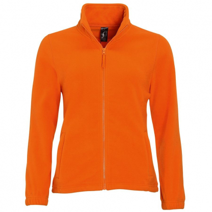 Куртка North Women 300, женская, Sol's, Франция, оранжевая