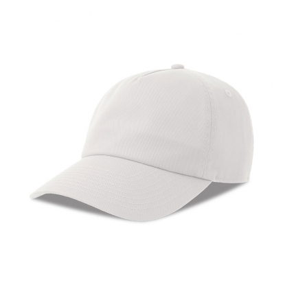 Бейсболка DAD HAT-S, 5 клиньев, белая