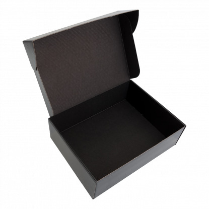 Коробка Hot Box, черная, открытая