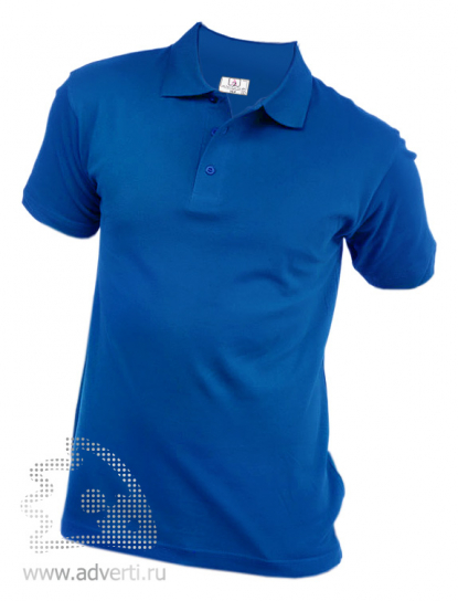 Рубашка поло Eurotex, унисекс, синяя