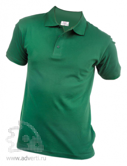 Рубашка поло Eurotex, унисекс, зеленая