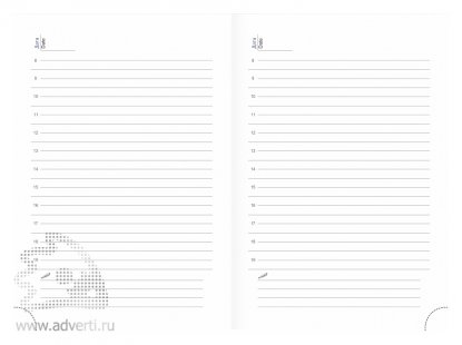 Внутренний блок недатированных ежедневников А5, A6