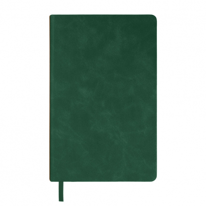 Ежедневник недатированный Muse, зеленый с коричневым