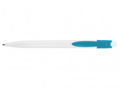 Ручка пластиковая шариковая Какаду, бирюзовая