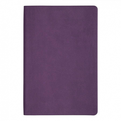 Ежедневник недатированный Flexy Soft Touch Latte А5, фиолетовый