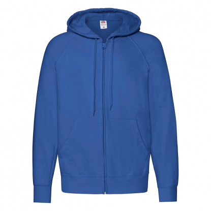 Толстовка LIGHTWEIGHT HOODED SWEAT JACKET 240, мужская, синяя