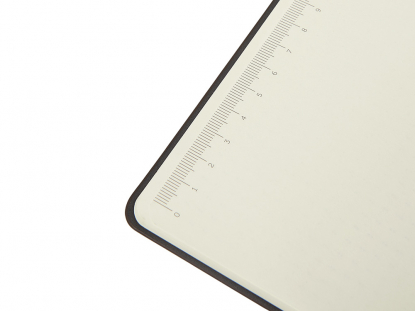 Блокнот А5 с магнитным клапаном в гибкой обложке Chaplin, коричневый