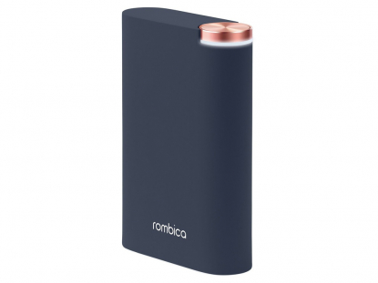 Внешний аккумулятор NEO Alfa Blue, 8000mAh, темно-синий, вид сбоку