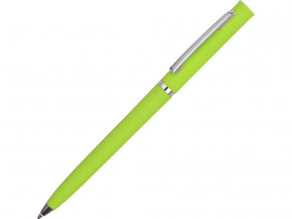 Ручка пластиковая шариковая Navi soft-touch, ярко-зеленая