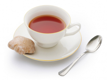 Чайная пара Preston с золотой каймой