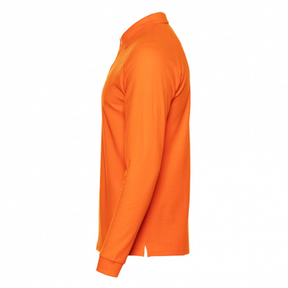 Рубашка, мужская, оранжевая, вид сбоку