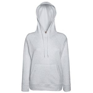 Толстовка LIGHTWEIGHT HOODED SWEAT 240, женская, серая