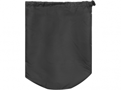 Плед-пончо 2-в-1 Cappy с капюшоном и мешком, черный