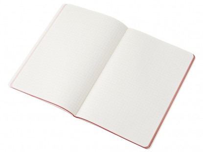Блокнот А5 Одри софт-тач, красный